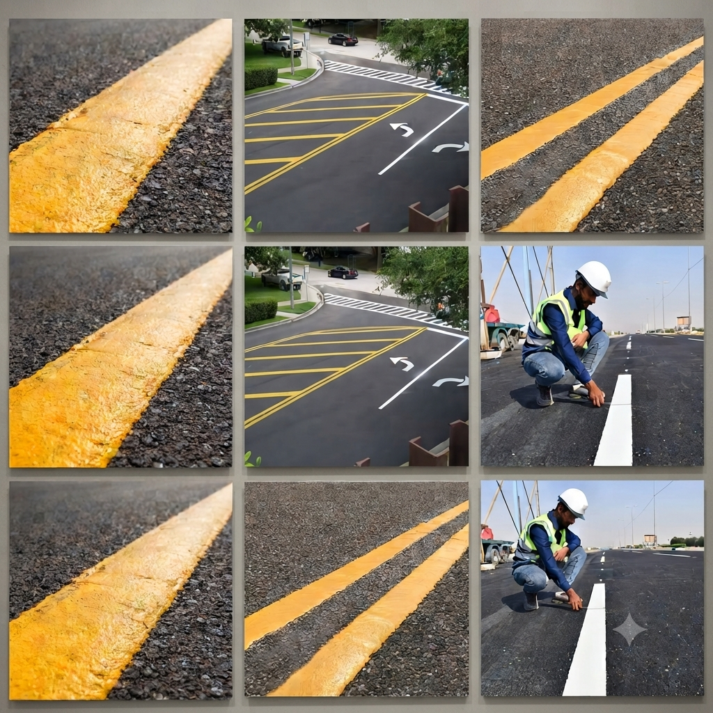 Thermoplastic Paint Road Marking