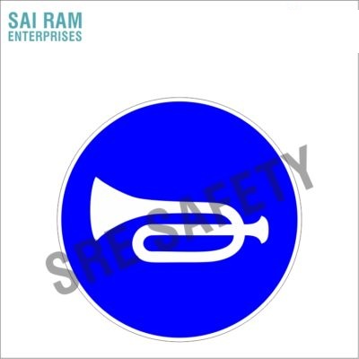 Compulsory Sound Horn Sign