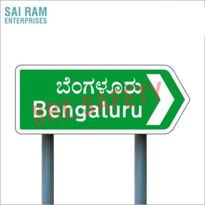 Flag Type Direction Sign Board
