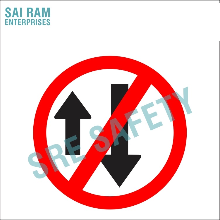 One-Way Traffic Mandatory Sign