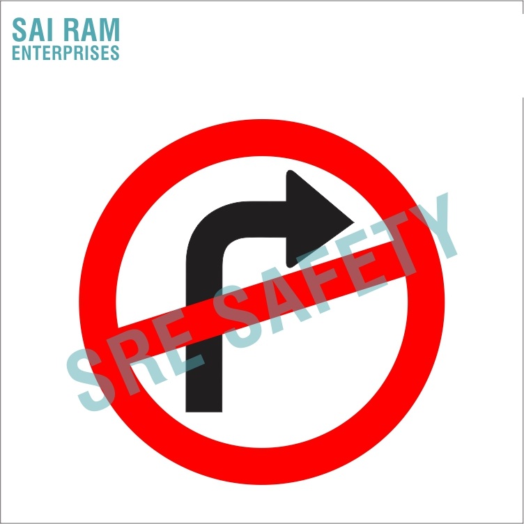 Right Turn Prohibited Sign