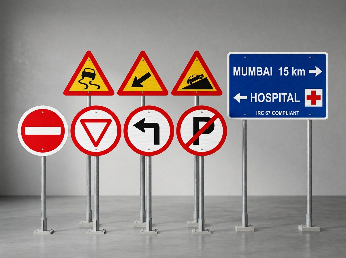 Reflective Signage Built for Road Visibility & Durability